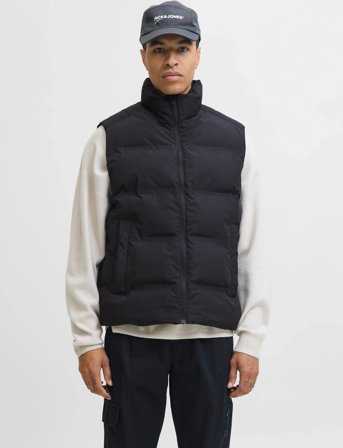 Jack & Jones Jjesoho Bodywarmer Collar Sn - Navy - M