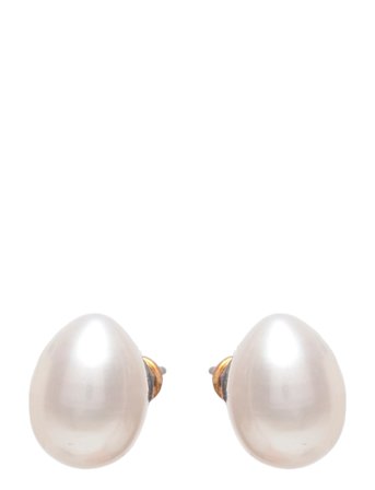 Emory Freshwater Pearl Earrings Gold Pilgrim
