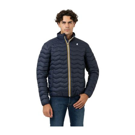 K-Way Winter Jas , Blauw , Heren , Maat: XL