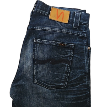 Nudie Jeans Slim Jim Black n Blue 30/32