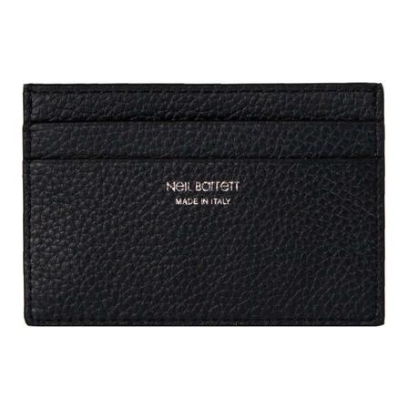 Neil Barrett, Cardholder Czarny, unisex, Rozmiar: ONE Size