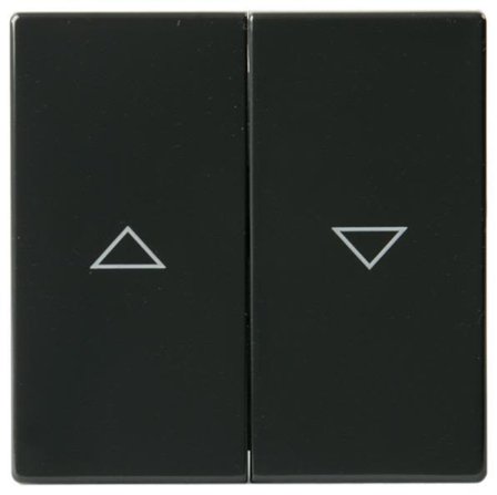 ABB 1785JA-81 Dubbelvippa för jalusibrytare, 2-vägs Antracit, Strömbrytare & vägguttag