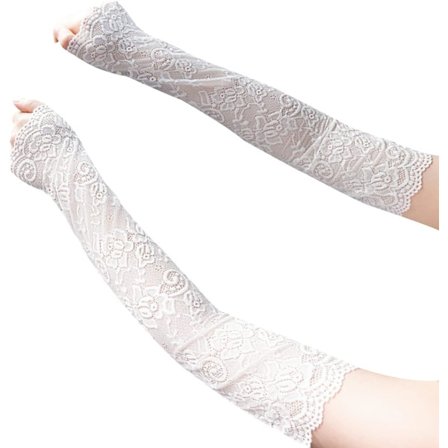 Spetsärmar för solskydd, 1 par, ZQKLA