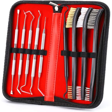 Vapenrengöringsset med rengöringsverktyg och borste, vapenrengöringsset