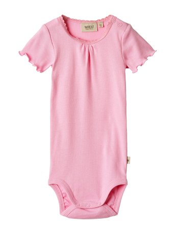 Rib Body S/S Edna Pink Wheat