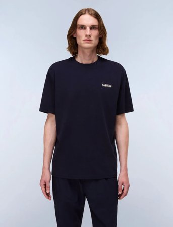 Napapijri S-Small Box Ss - Navy - M