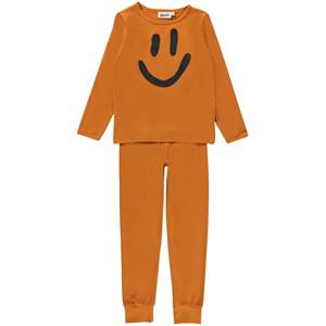Molo Old Gold Luve GOTS Pajamas 98/104 cm - Nightwear - 98/104 cm - Orange