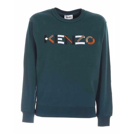 Kenzo, sweatshirt Zielony, Mężczyzna, Rozmiar: M