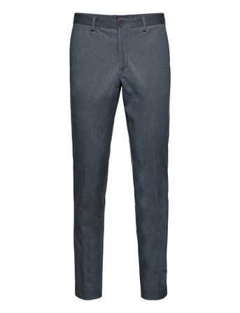 Slhslim-Aiden Aop Pants B Blue Selected Homme