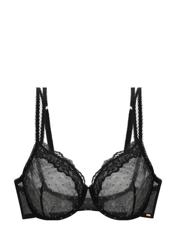 Dorina | Origins-Shimmer Dot Mesh Non Padded Wired Bra | B x 80