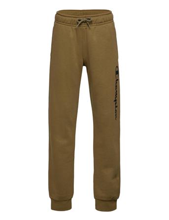 Rib Cuff Pants Collegehousut Olohousut Vihreä Champion