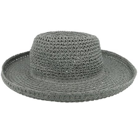 Seeberger - Grön straw Hatt - Bolero Pine Straw Hat @ Hatstore