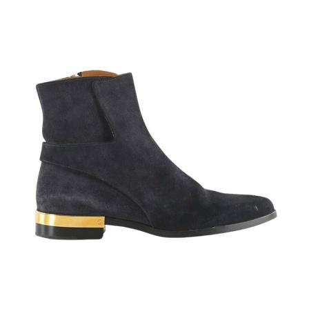 Chloé Pre-owned Pre-owned Ankle Booties , Zwart , Dames , Maat: 36 EU Vintage Schoenen