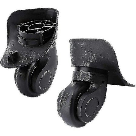 Universelt kraftig stille gummi erstatnings koffert hjul par for Samsonite Platinium bagasje