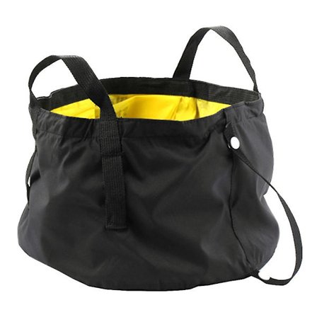 1 stk Sammenklappelig Rejsevaskebalje Multifunktionel Foldbar Vandbalje (gul)