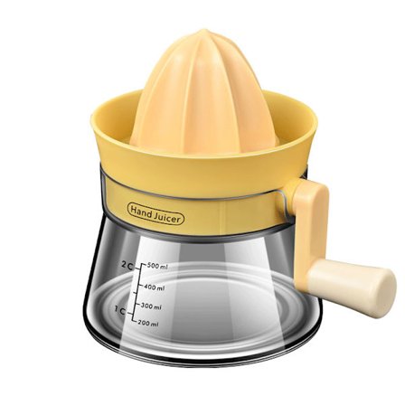 Manuell Apelsin Citron Juicer Mini Portabel Fruktpress Lämplig för Hemmakök