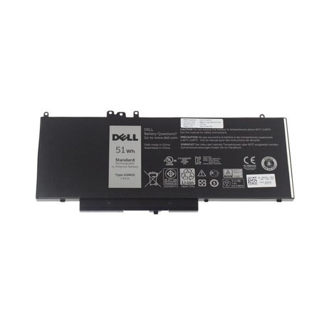 DELL Primary Battery - Kit - batteri til bærbar PC - Li-Ion - 51 Wh