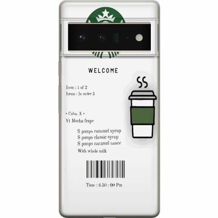 Google Pixel 6 Pro Mjukt Skal - Welcome