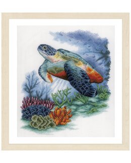 Stickpackung Bild Schildkröte