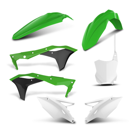 Plastic Set Polisport - Kawasaki KX 250F 2017-2018