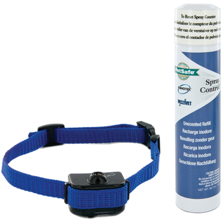 Petsafe - Anti-Bark Sprayhalsbånd Deluxe for små hunder - Anti-Skull - Hund - Hundetrening & bruksspor - Anti-bjeff & bjeffehalsbånd - ZOO.no