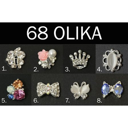 Negle smykker 3D negle dekorationer