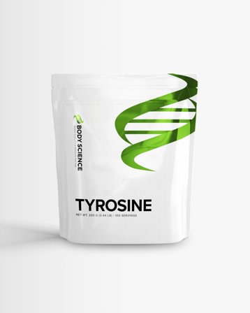 2 x Body Science Tyrosiini lisäravinne 200 gramma