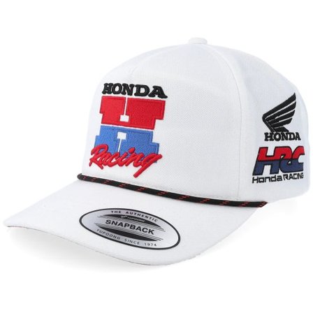 Fox - Vit adjustable Keps - Honda Off White A-Frame Adjustable @ Hatstore