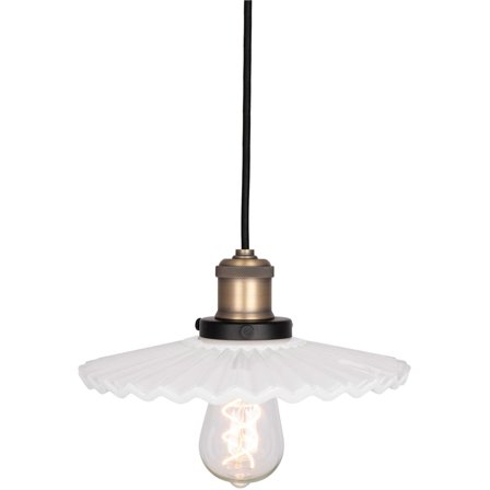 Globen lighting Cobbler Pendel 25 cm, hvid | KitchenOne