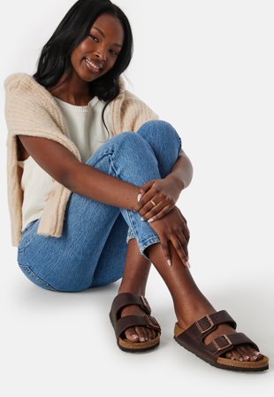 Birkenstock - Arizona Oiled Leather - Habana - Skor - - Bubbleroom