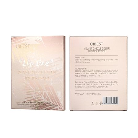 12 st Matt Läppenna Set Smink Pigment Sammet Läppfärg Vattentät