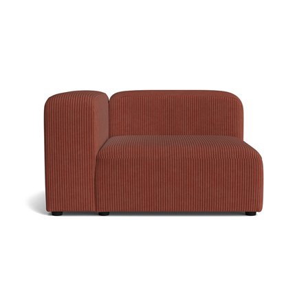 Milo chaiselong, venstrevendt - Lincoln Kobber - 130x130x72 - Sofa, chaiselong