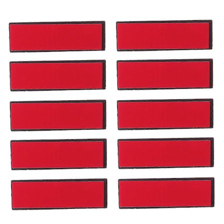 Sikre sikkerhedsnåle, robust plastik med klæbemiddel til fastgørelse af navneskilte og hobbyartikler