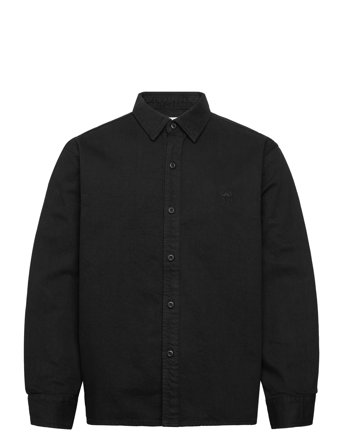 Edwin Sebastian Shirt Ls-Black - Black - S