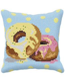 Stickpackung Kissen Donuts - Orchidea