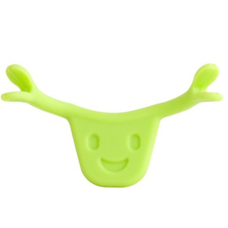 Smile Trainer Silikonebøjle Ansigtslinjemuskler Strækker Løftende Træning Mundfremstiller til Ansigts Mundformøvelse