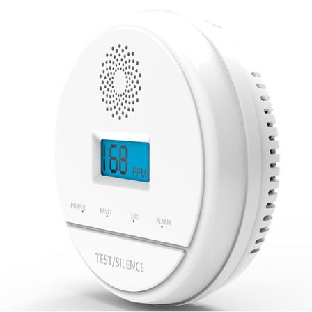 Trådløs 433MHz Kulmonoxid Gasdetektor CO Alarm Forebyggelse