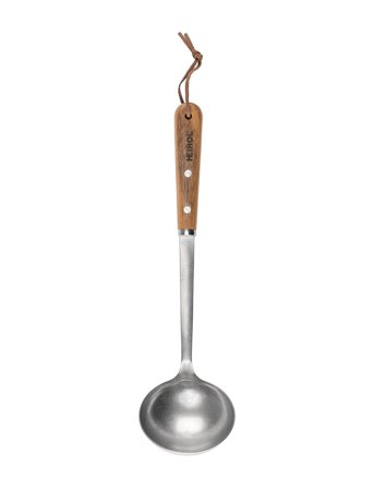 Ladle Beech Wood Silver Heirol