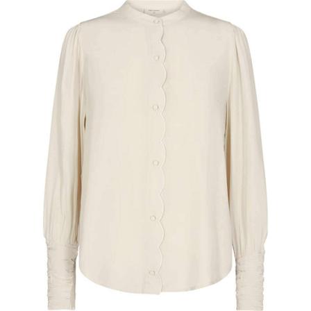 Freequent Sweetly blouse moonbeam beige , Beige , Dames , Maat: L