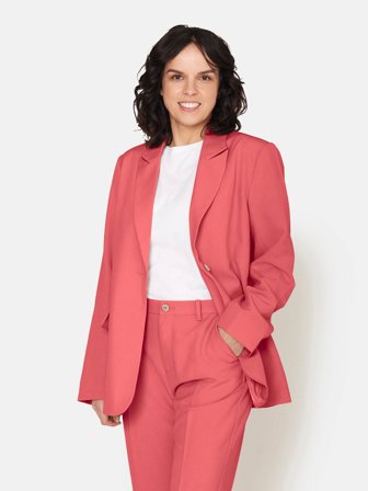 JENSEN - Blazer - Koral