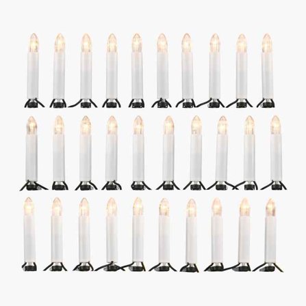 Julgransbelysning inomhus 30 st. LED-lampor