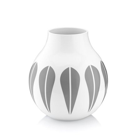 Lucie Kaas Vase Lotus Grå, 24cm