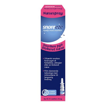Snoreeze Næsespray 10 ml, Medicin & Pleje, Medicin & Pleje, Snorken