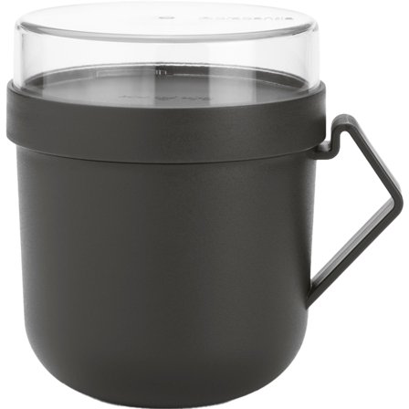 Brabantia Make & Take suppekopp 0,6 liter, mørkegrå