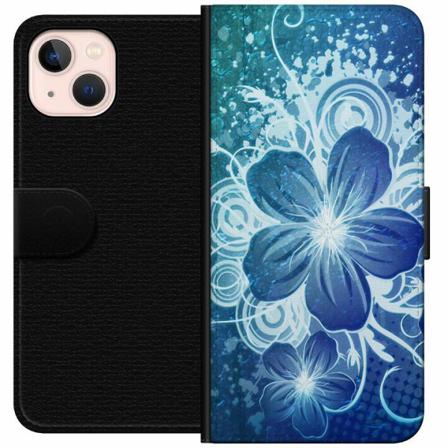 Apple Iphone 14 Plånboksfodral Blommor