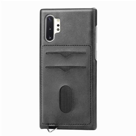 Skyddande Skal med Korthållare - Samsung Galaxy Note10+ Svart