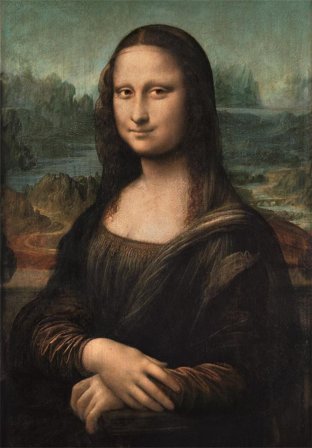 Clementoni Puslespill 1000 brikker Mona-Lisa Leonardo