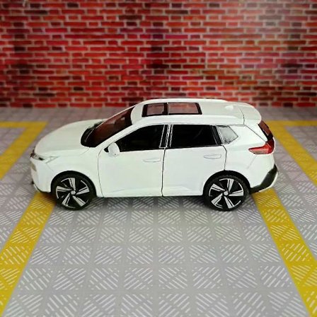 1:32 Qashqai Legeringsbil Model Ornament Samling SUV Offroad Køretøj Børns Seks døre Retur Lyd og Lys Legetøj