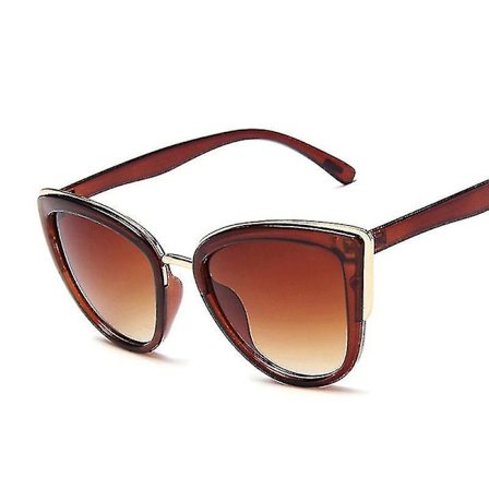 Kvinnor Vintage Solglasögon Shades Glasögon Mode Cat Eye Sun Eyewear_y