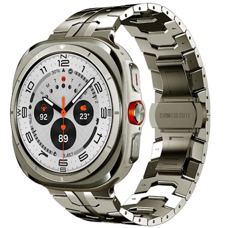 Titaaniranneke Samsung Watch 7 Ultra (47MM) -kellolle